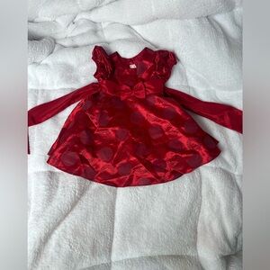 Elegant Red Kids Formal Dress